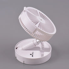 Load image into Gallery viewer, Folding Retractable Fan USB Multi-Function Humidifying Spray Fan