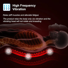 Load image into Gallery viewer, KLASVSA Electric Heating Vibrating Back Massager Chair