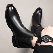 Load image into Gallery viewer, Men's Spring Elegant Chelsea Leather Boots