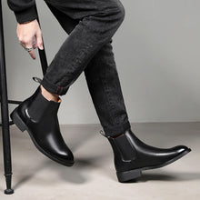 Load image into Gallery viewer, Men's Spring Elegant Chelsea Leather Boots