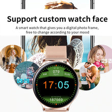 Load image into Gallery viewer, Unisex heart rate and blood pressure monitoring smart watch For Android IOS
