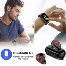 Load image into Gallery viewer, 2-in-1 Creative Smart Bracelet with Bluetooth Headset