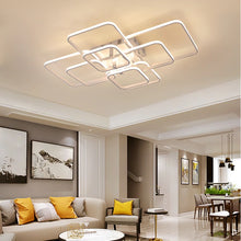 Load image into Gallery viewer, Square Circel Rings Chandelier
