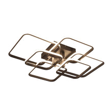 Load image into Gallery viewer, Square Circel Rings Chandelier