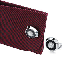 Load image into Gallery viewer, D Initial Alphabet Letter men's Cufflinks