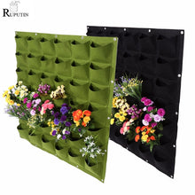 Load image into Gallery viewer, Pockets Hanging Flowers and Vegetable Bag Planter