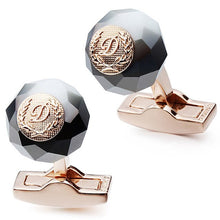Load image into Gallery viewer, HAWSON Classic Round Luxury Cufflinks for Men