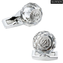 Load image into Gallery viewer, HAWSON Classic Round Luxury Cufflinks for Men