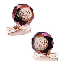 Load image into Gallery viewer, HAWSON Classic Round Luxury Cufflinks for Men