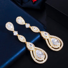 Load image into Gallery viewer, Luxury Long Dangle Elegant Earrings