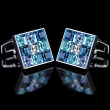 Load image into Gallery viewer, Luxury shirt gradient cufflink for mens