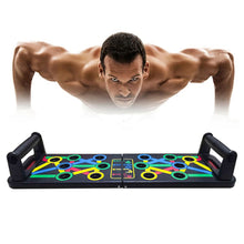 Load image into Gallery viewer, 14 in 1 Fitness Push-Up Rack Workout Board