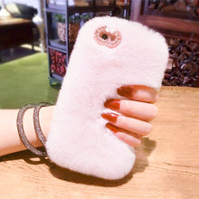 Load image into Gallery viewer, Cute Fur Fluffy Phone Case For iPhone and Android Phones