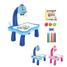 Load image into Gallery viewer, Kid's Educational Early Learning Musical Projector Drawing Table