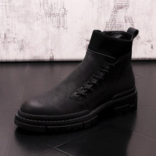 Load image into Gallery viewer, Men's Genuine  Leather Ankle Boot
