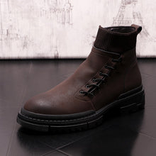 Load image into Gallery viewer, Men's Genuine  Leather Ankle Boot