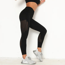 Load image into Gallery viewer, Spandex Bubble Butt High Waist Seamless Leggings