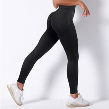 Load image into Gallery viewer, Spandex Bubble Butt High Waist Seamless Leggings