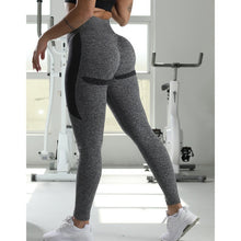 Load image into Gallery viewer, Spandex Bubble Butt High Waist Seamless Leggings