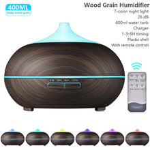 Load image into Gallery viewer, 550ml Essential LED Light Air Humidifier Diffuser with remote control