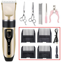 Load image into Gallery viewer, Electric and Rechargeable Pet Grooming Kit