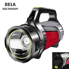 Load image into Gallery viewer, 100w Powerful Rechargeable Waterproof LED Flashlight.