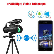 Load image into Gallery viewer, WiFi Wireless Smartphone APP High Power Monocular Prism.
