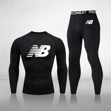 Load image into Gallery viewer, Men's 3-Piece Fitness Compression Jogging Tight