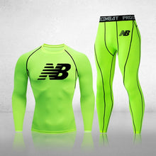 Load image into Gallery viewer, Men's 3-Piece Fitness Compression Jogging Tight