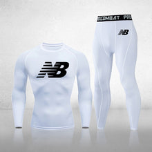 Load image into Gallery viewer, Men's 3-Piece Fitness Compression Jogging Tight