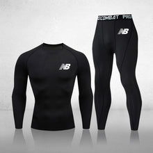 Load image into Gallery viewer, Men's 3-Piece Fitness Compression Jogging Tight
