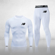 Load image into Gallery viewer, Men's 3-Piece Fitness Compression Jogging Tight