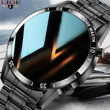Load image into Gallery viewer, LIGE New stainless steel Men's Digital Watch