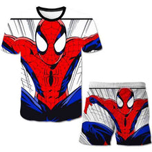 Load image into Gallery viewer, Boys Spider T-shirt Set
