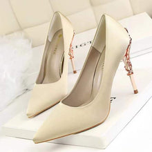 Load image into Gallery viewer, Ladies Glitter Rhinestones High Heel Shoes