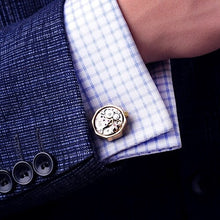 Load image into Gallery viewer, Luxury crystal shirts cufflink for mens
