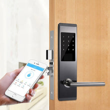 Load image into Gallery viewer, Biometric Fingerprint Security Intelligent WiFi APP Password Electronic Door Lock
