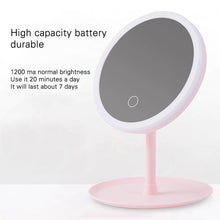 Load image into Gallery viewer, Led Light Adjustable Makeup Mirror
