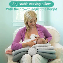 Load image into Gallery viewer, 3-Colour Breastfeeding Nursing Baby Pillows
