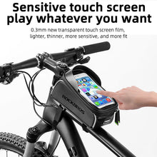 Load image into Gallery viewer, ROCKBROS Bicycle touch screen phone waterproof bag
