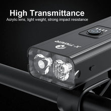 Load image into Gallery viewer, X-TIGER Waterproof Bike Light with USB Rechargeable Lamp
