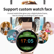 Load image into Gallery viewer, Unisex heart rate and blood pressure monitoring smart watch For Android IOS
