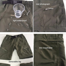 Load image into Gallery viewer, Men&#39;s Waterproof Quick Dry Summer Camping Pants
