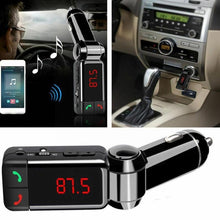 Load image into Gallery viewer, Car Cigarette port Bluetooth FM Transmitter
