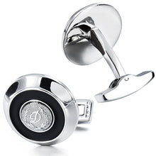 Load image into Gallery viewer, D Initial Alphabet Letter men&#39;s Cufflinks
