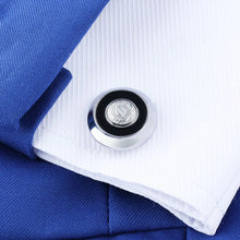 Load image into Gallery viewer, D Initial Alphabet Letter men&#39;s Cufflinks
