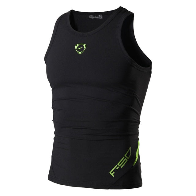 Men's Quick Dry Slim Fit Sleeveless Fitness Tank Tops