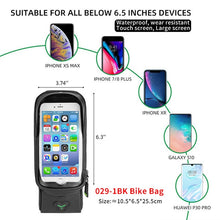 Load image into Gallery viewer, ROCKBROS Bicycle touch screen phone waterproof bag

