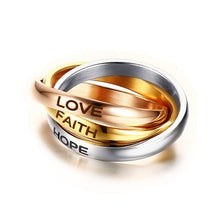 Load image into Gallery viewer, Ladies Personalised 3 Finger Ring Sets
