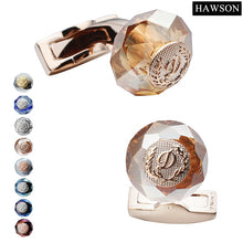 Load image into Gallery viewer, HAWSON Classic Round Luxury Cufflinks for Men
